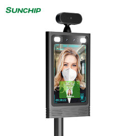 FCC biométrique de thermomètre de caméra thermique infrarouge de reconnaissance des visages