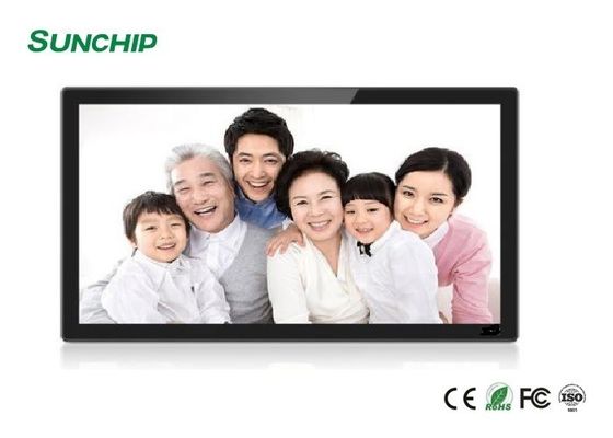 Écran de la publicité d'affichage à cristaux liquides de Wifi HD 500nits 32inch contact capacitif de 10 pintes