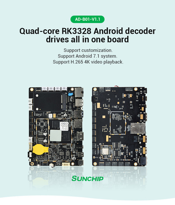 Le BRAS d'Android RK3288 a inclus l'appui 4G double Displpay de carte système