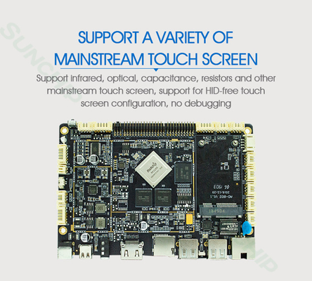 RK3399 carte système incluse infrarouge Android 7,0 anti électromagnétiques