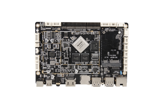 4K informatique LVDS Android a intégré le noyau Chip Solution Embedded System Board de quadruple du panneau RK3288