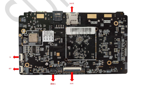 carte mère industrielle RK3566 Android 11 carte PCBA pour affichage numérique