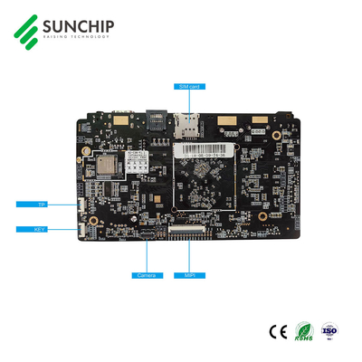 Noyau de quadruple de la carte mère RK3566 d'Android de BRAS de LVDS HDMI 4K pour l'écran tactile interactif